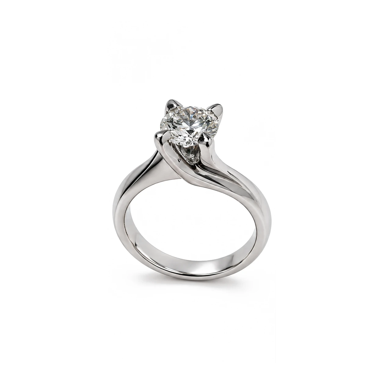 Anello Poesia con diamante